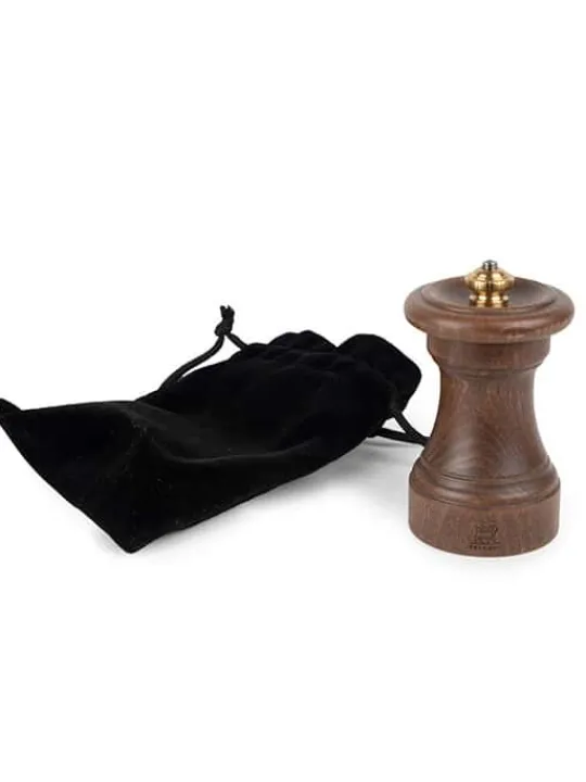 Peugeot Saveurs 1874 Moulin à poivre manuel en bois patiné, 10 cm -> Coffrets Cadeaux|Envie De Design