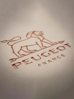 Peugeot Saveurs Appolia Plat four céramique individuel carré, écru, 18 cm - -><noscript><img width=