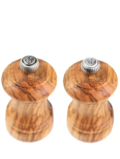 Peugeot Saveurs Bistro duo de moulins à poivre et à sel manuels en bois d', 10 cm - 4" -><noscript><img width=