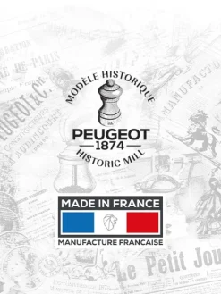 Peugeot Saveurs Bistro Moulin à poivre manuel en bois laqué, vert forêt, 10 cm - 4in. -><noscript><img width=