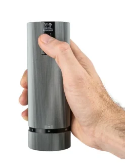 Peugeot Saveurs Line electrique Moulin à poivre électrique rechargeable u'select, batterie lithium-ion, carbone, 15 cm - 6in. -><noscript><img width=