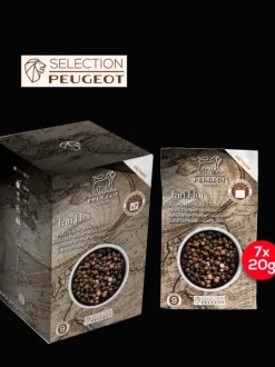 Peugeot Saveurs Pack poivres classic Sélection exclusive de 4 poivres d'origine aux saveurs inimitables -> Epices Du Monde