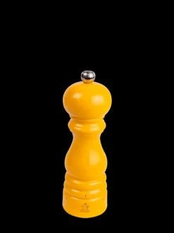 Peugeot Saveurs Paris u'select Moulin à poivre manuel u'select en bois laqué, safran, 18 cm - 7in -> Envie De Couleurs|Idées Cadeaux -100€