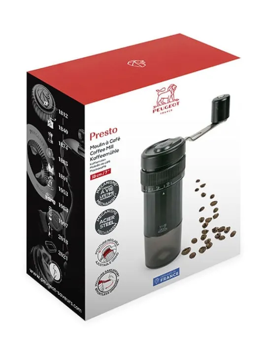 Peugeot Saveurs Presto Moulin à café manuel - 7 niveaux de mouture -> Moulins À Café